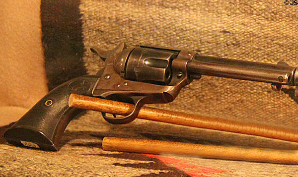Colt 32 single action army model (1873) at A.R. Mitchell Museum of Western Art. Trinidad, CO.