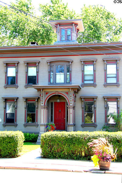 Benjamin Bradley House (1860) (39 Boston St.). Guilford, CT.