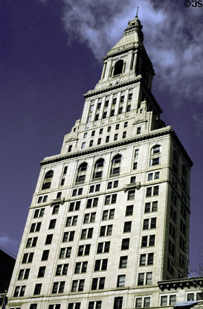 Travelers Tower was the tallest building in New England in its day. Hartford, CT.