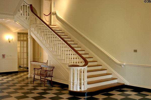 Staircase of Old State House. Hartford, CT.