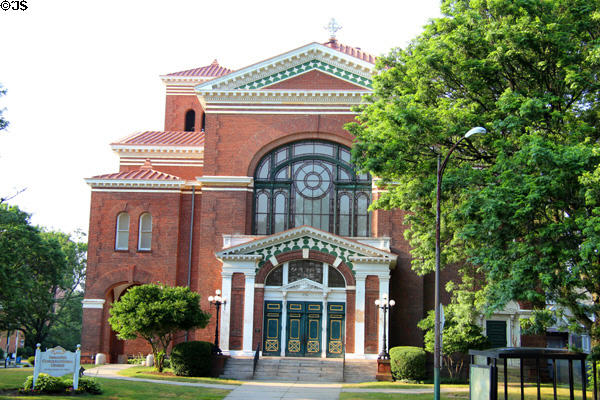 Immanuel Congregational Church near Mark Twain / Harriet Beecher Stowe complex. Hartford, CT.