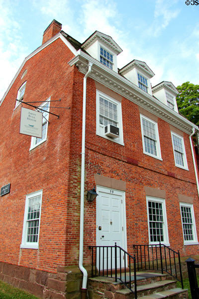 Amos Bull house (1788) (59 S. Prospect St.) part of Butler-McCook House Museum. Hartford, CT.