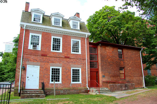 Amos Bull house (1788) (59 S. Prospect St.) part of Butler-McCook House Museum. Hartford, CT.