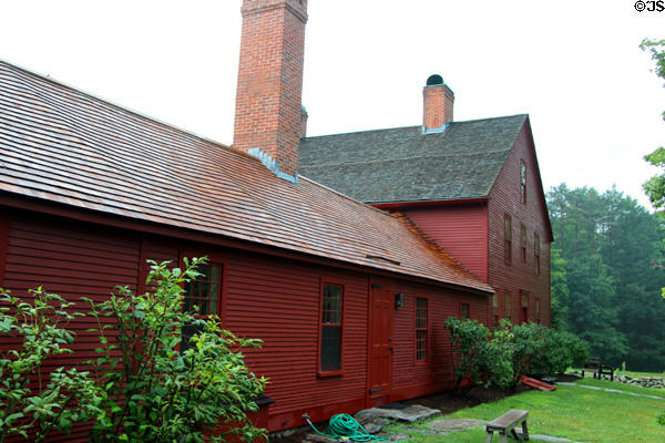 Long extension at Nathan Hale Homestead Museum. Coventry, CT.