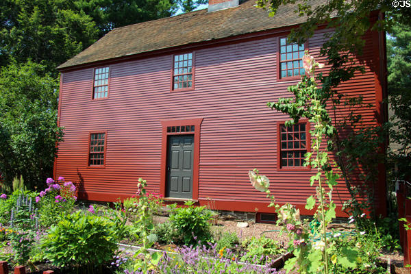 Noah Webster House (c1748) (227 South Main St.) where American lexicographer Noah Webster was born in 1758. West Hartford, CT.