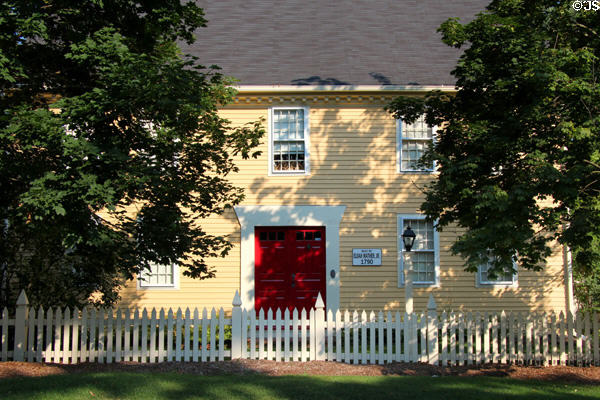 Elijah Mather, Jr. House (1790) (256 Palisado Ave.). Windsor, CT.