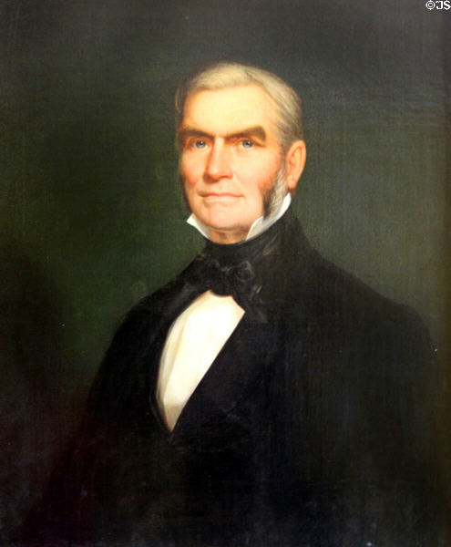 Portrait of Martin Ellsworth (after 1807) at Oliver Ellsworth Homestead Museum. Windsor, CT.