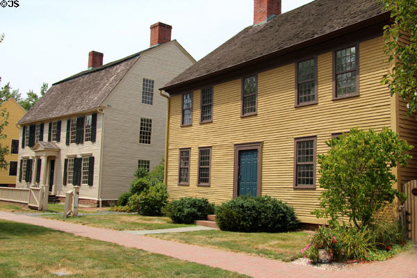 Webb Deane Stevens Museum (211 Main St.) with three historic Revolutionary era houses restored as museums. Wethersfield, CT.