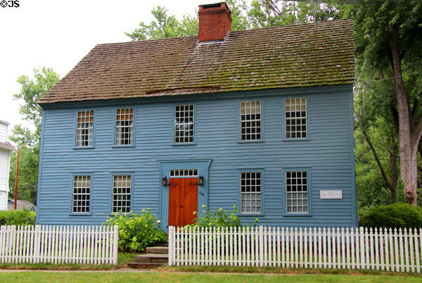 Captain Nathaniel Stillman Jr. House (1743) (468 Main St.). Wethersfield, CT.