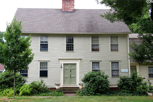Captain Allyn Stillman House (1766) (330 Main St.). Wethersfield, CT.