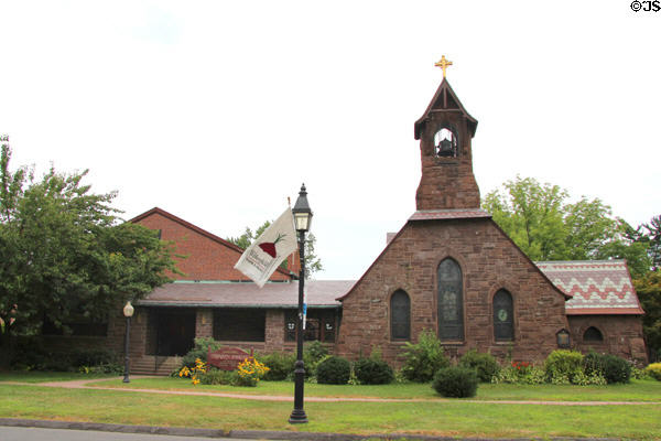 Episcopal Trinity Parish (1871) (300 Main St.). Wethersfield, CT.
