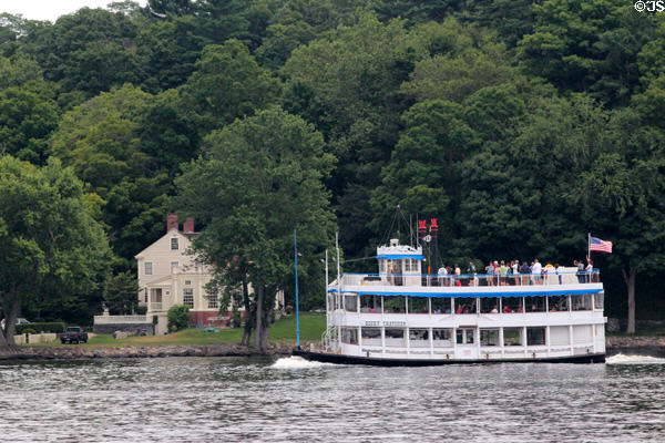 Becky Thatcher cruise boat on Connecticut River. CT.