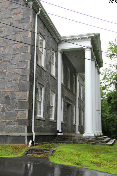 Haddam Town Hall in former Brainerd Academy (1837). Haddam, CT.