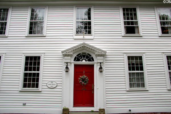 Noah Pratt House (1803) (28 Main St.). Essex, CT.