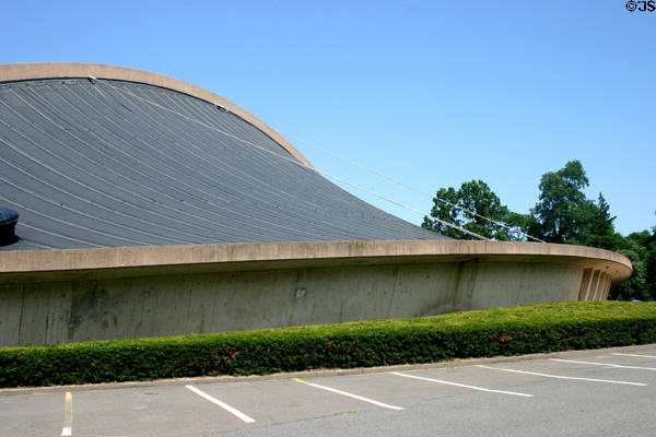 Roof curves of Ingalls Rink. New Haven, CT.