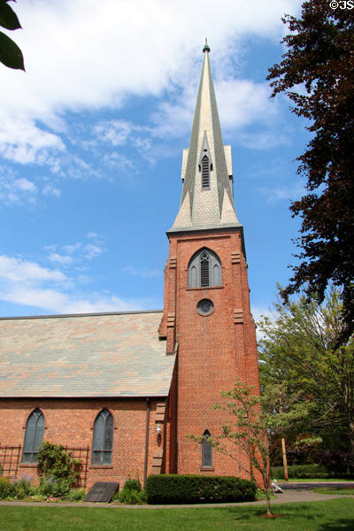 St Paul's Episcopal Church (1856) (661 Old Post Road). Fairfield, CT.