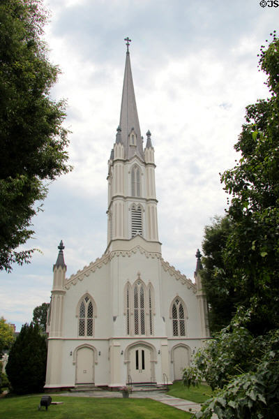 Trinity Episcopal Church (1862) (651 Pequot Ave.). Southport, CT. Architect: Gothic Revival.