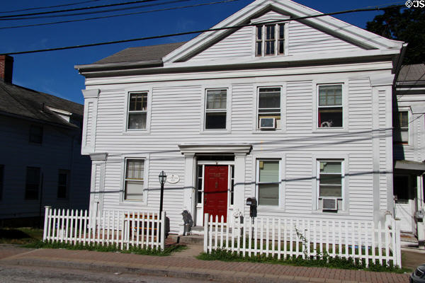 Latham Avery House (1820) (185 Thames St.). Groton, CT.