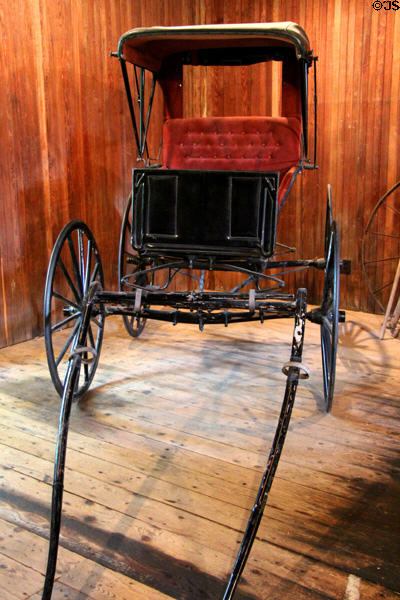 Goddard-style carriage (c1870-80) at Judson House. Stratford, CT.