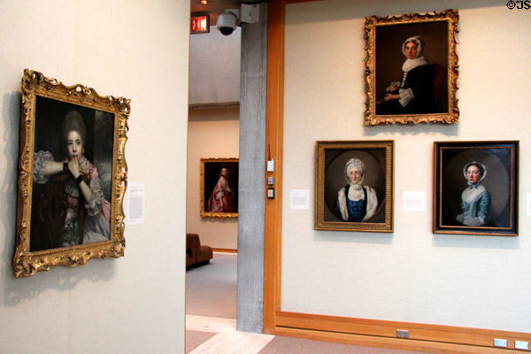 English portraits at Yale Center for British Art. New Haven, CT.