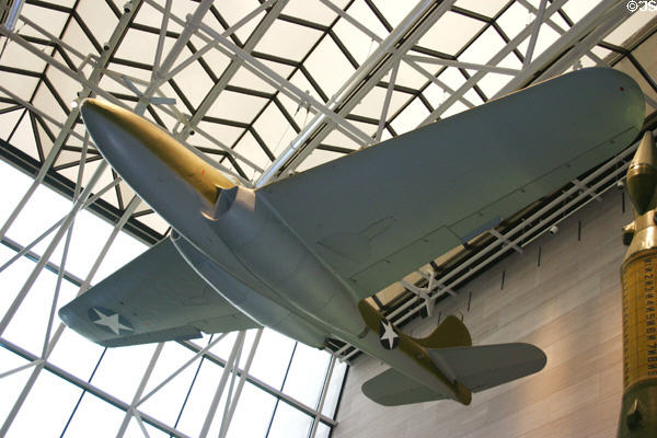 Bell XP-59A, US' first turbo-jet aircraft (1942) in Air & Space Museum. Washington, DC.