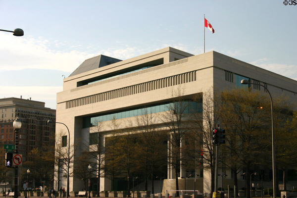 Canadian Embassy on Pennsylvania Ave. Washington, DC.