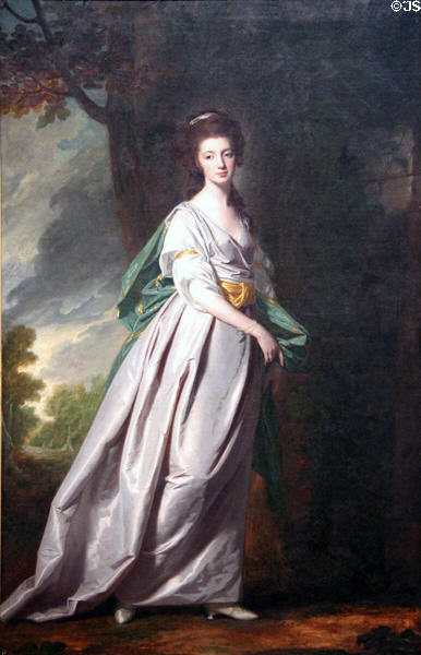 Mrs. Thomas Scott Jackson portrait (c1770-3) by George Romney at National Gallery of Art. Washington, DC.
