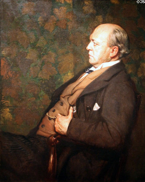 Henry James, author portrait (c1912) by John White Alexander at National Portrait Gallery. Washington, DC.