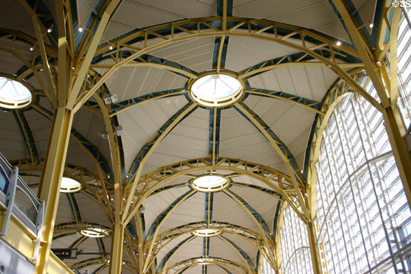 Interior of Terminal Building of National Airport. Washington, DC.