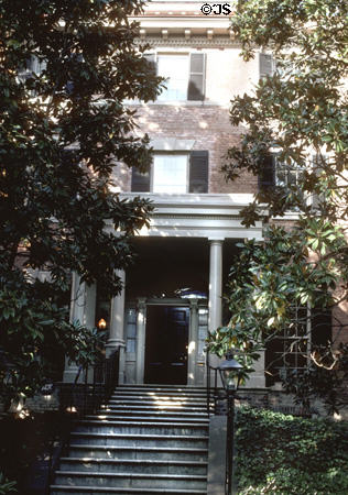 Former home of Jackie Kennedy (c1794) (3017 N St., Georgetown). Washington, DC.