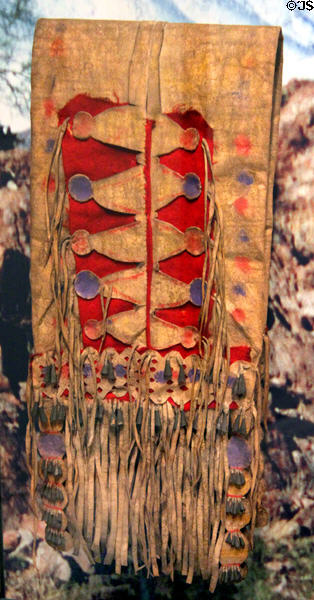 Chiricahua Apache saddle bag (c1880) at National Museum of the American Indian. Washington, DC.