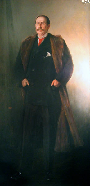 Portrait of Larz Anderson (1906) by Josè Villegas at Anderson House Museum. Washington, DC.