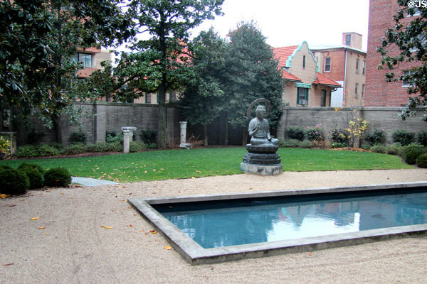 Garden at Anderson House Museum. Washington, DC.