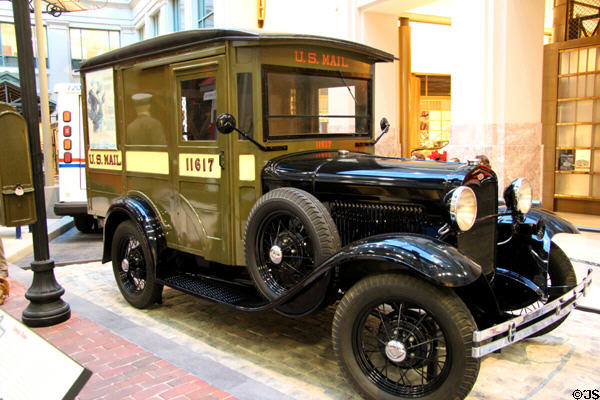 Ford Model A (1931) Parcel Post Mail Truck at National Postal Museum. Washington, DC.