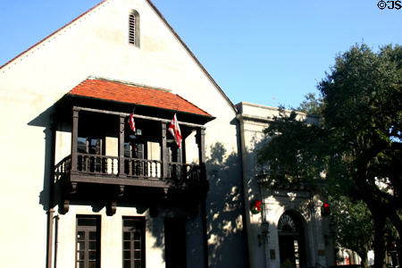 Government House Museum at 48 King Street. St Augustine, FL.