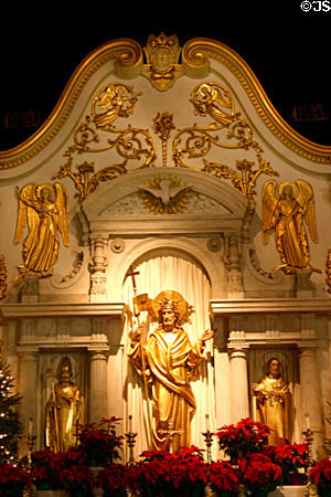 High alter of St Augustine Cathedral. St Augustine, FL.