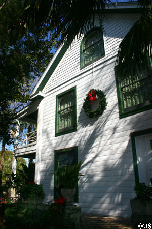 Worcester House (c1904-6) at Old St. Augustine Village. St Augustine, FL.