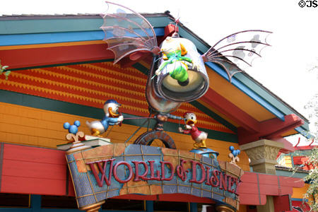 World of Disney shop in Downtown Disney. Disney World, FL.
