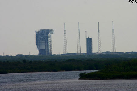 Cape Canaveral Air Force Station satellite launch complex. FL.