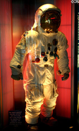 Apollo space suit at Kennedy Space Center. FL.