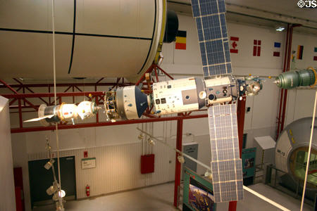 Model of International Space Station at Kennedy Space Center. FL.