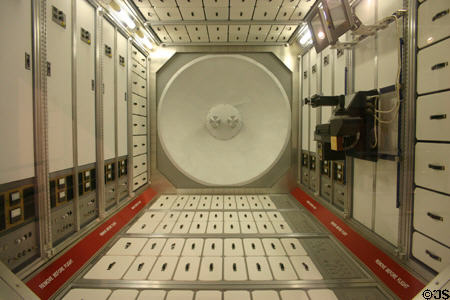 MPL 10 laboratory section of International Space Station at Kennedy Space Center. FL.
