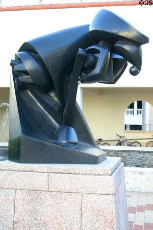 Cheval Majeur sculpture (1914) by Raymond Duchamp-Villon at Miami-Dade Cultural Center. Miami, FL.