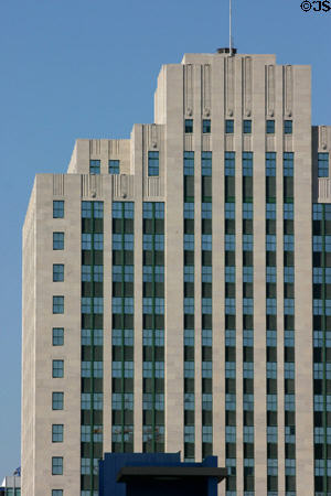 Alfred I. duPont Building (1937-9) (169 E Flagler St.). Miami, FL. Style: Art Deco. Architect: Marsh & Saxelbye. On National Register.