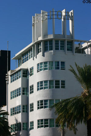 Albion Hotel (1939) (1650 James Ave.). Miami Beach, FL. Style: Art Deco. Architect: Igor Polevitsky.