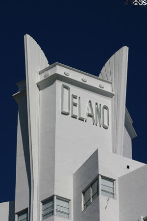 National Hotel (1940) (1565 Collins Ave.). Miami Beach, FL. Style: Art Deco. Architect: Roy F. France.