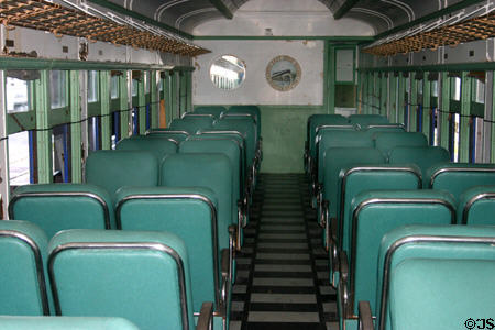 Florida East Coast Railway passenger coach at Gold Coast Railroad Museum. Miami, FL.