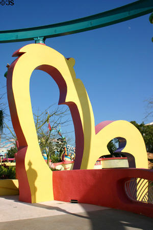 Seuss architecture at Universal's Islands of Adventure. Orlando, FL.