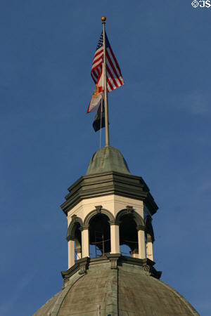 Cupola of dome of old State Capitol. Tallahassee, FL.