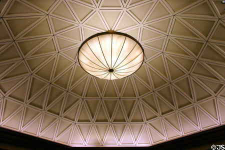House of Representatives ceiling in new State Capitol. Tallahassee, FL.